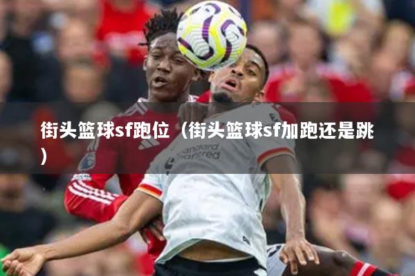 街头篮球sf跑位（街头篮球sf加跑还是跳）