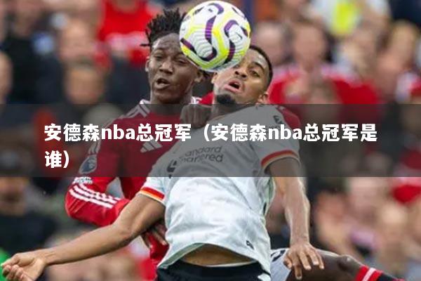 安德森nba总冠军（安德森nba总冠军是谁）