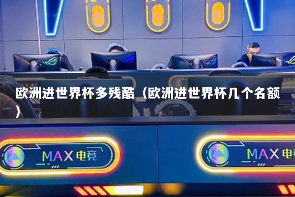 欧洲进世界杯多残酷（欧洲进世界杯几个名额）